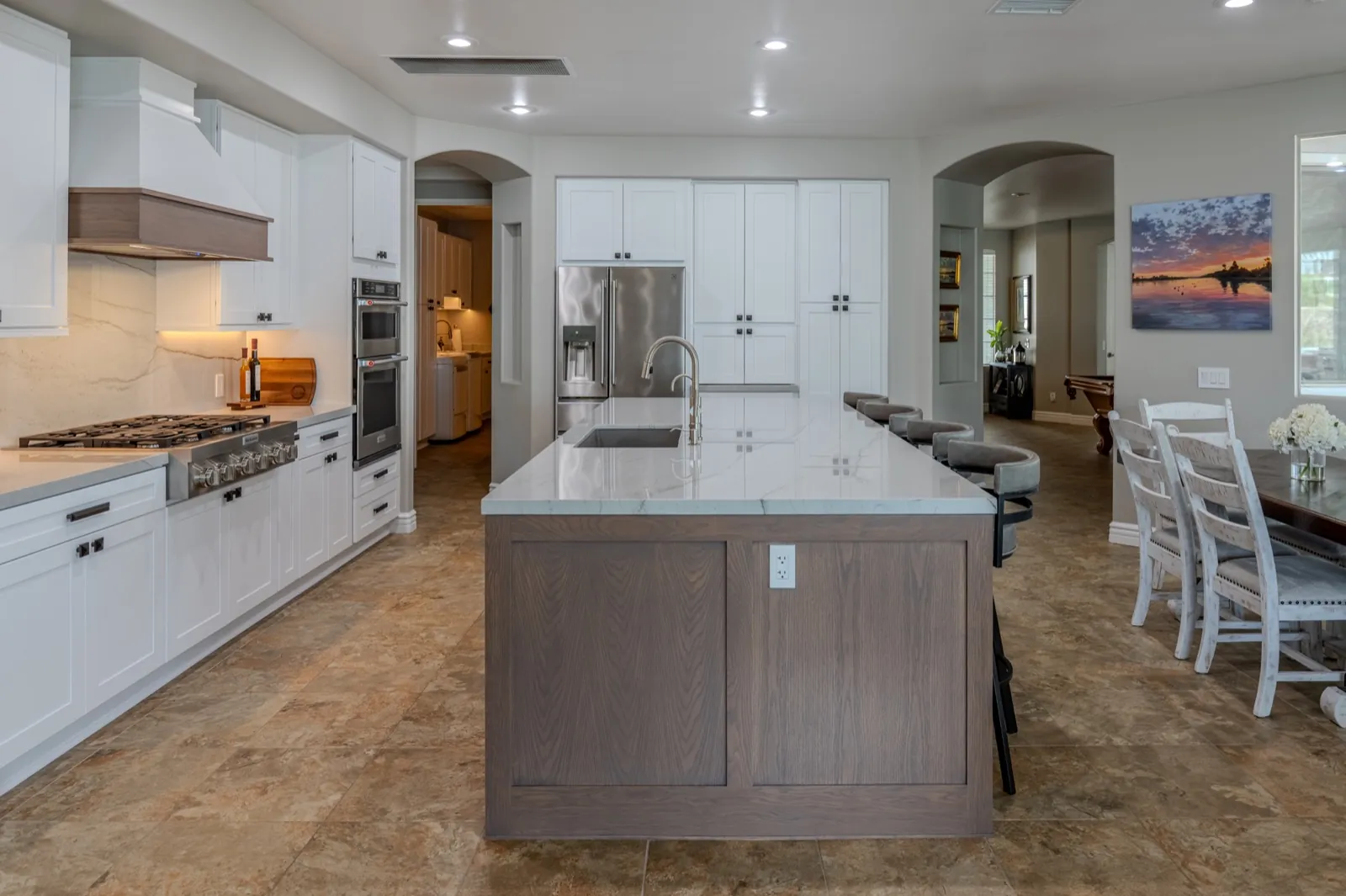 Completed Pacific Stone kitchen project featured with What Is Granite?