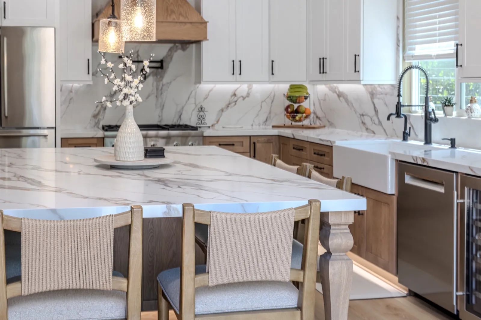 Completed Pacific Stone kitchen project featured with A Clearer Way to Compare Countertop Pricing