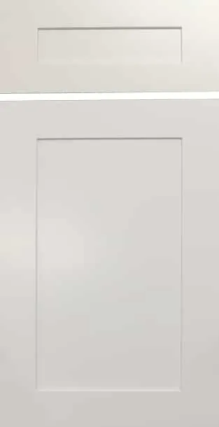 AKB – White Shaker cabinet sample