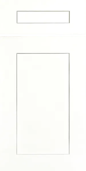 ART – Spartan White Shaker cabinet sample