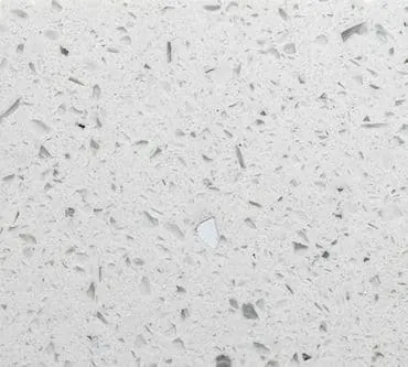 White Sparkle prefab quartz sample