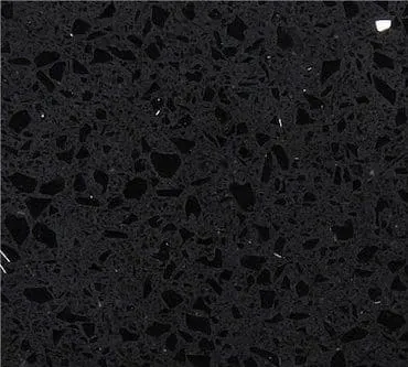 Black Sparkle prefab quartz sample