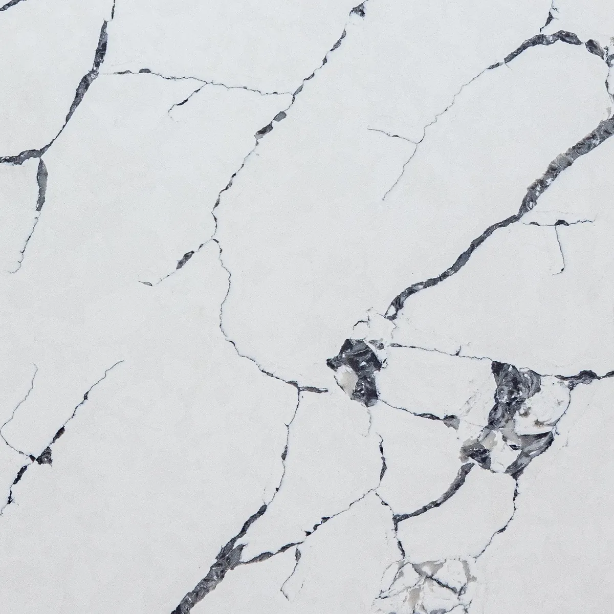 Calacatta De Cascada prefab quartz sample