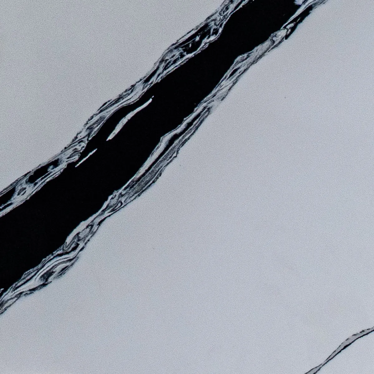 Panda White prefab quartz sample