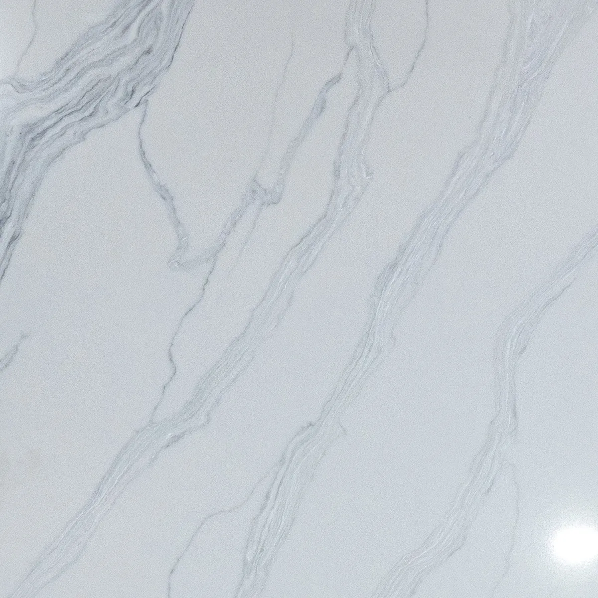 Calacatta River prefab quartz sample
