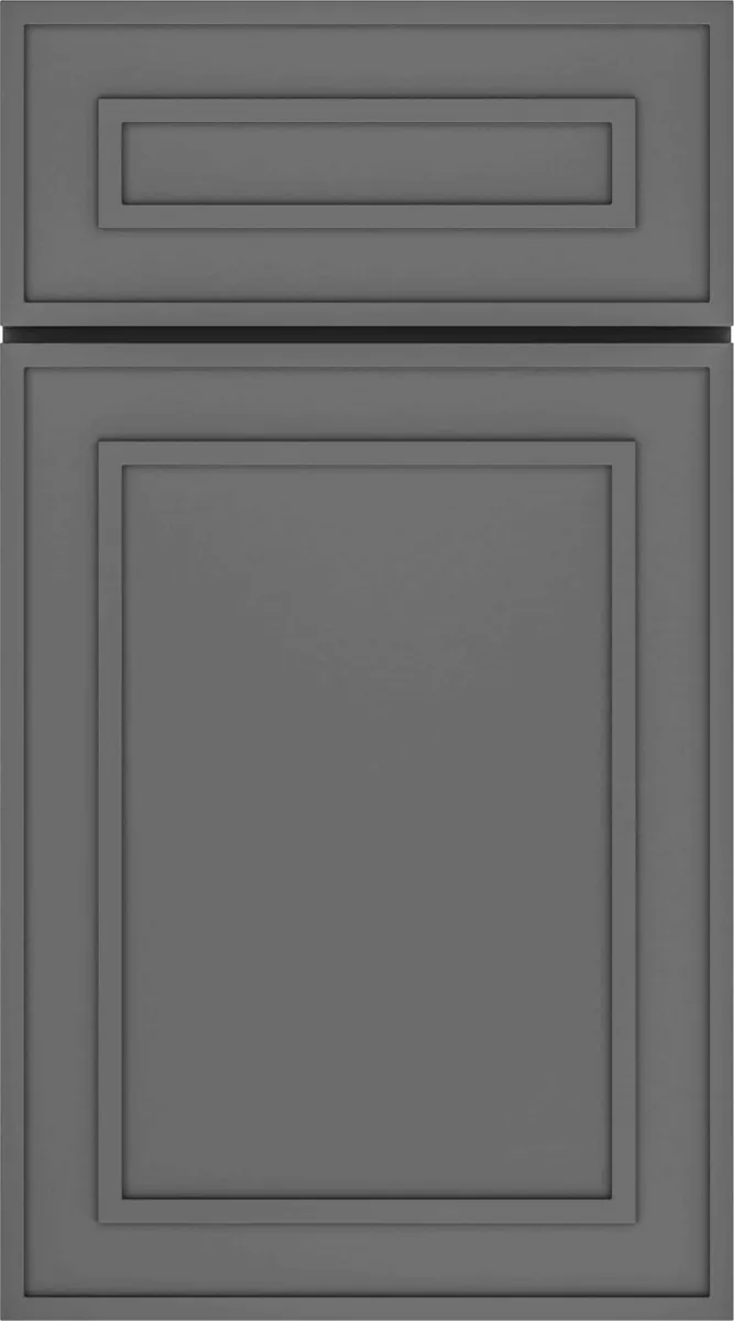PW – Grey Elegant Shaker cabinet sample