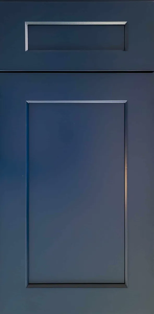 SG – Blue Shaker cabinet sample