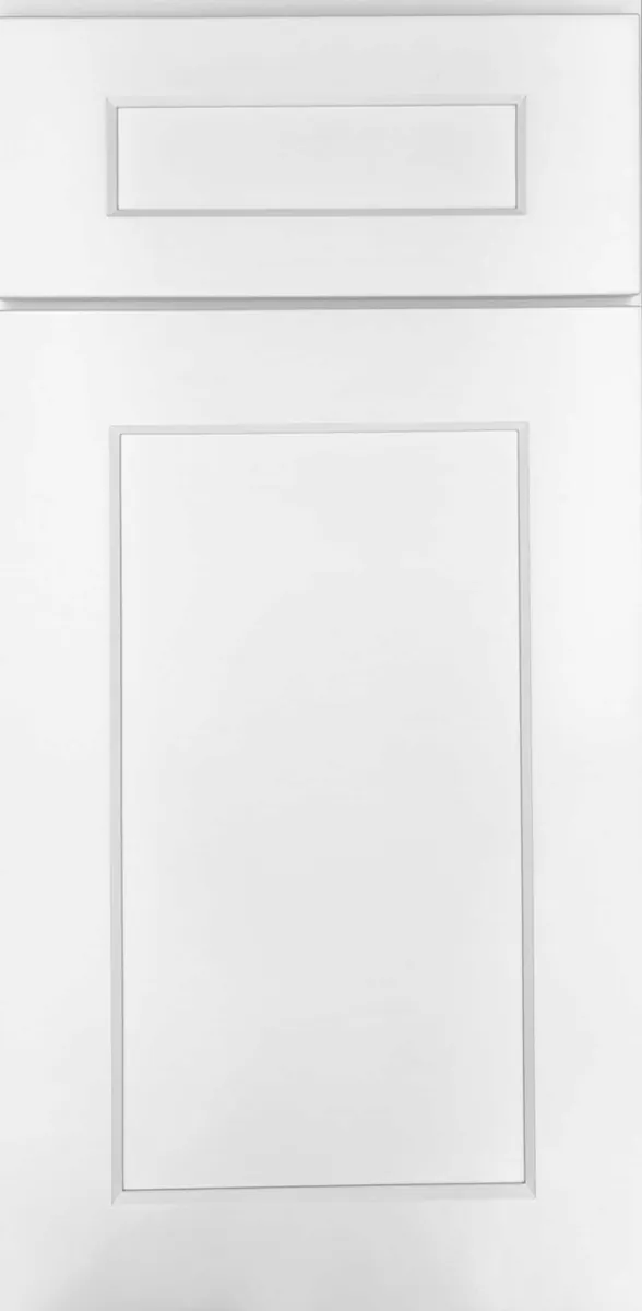 SG – White Shaker cabinet sample