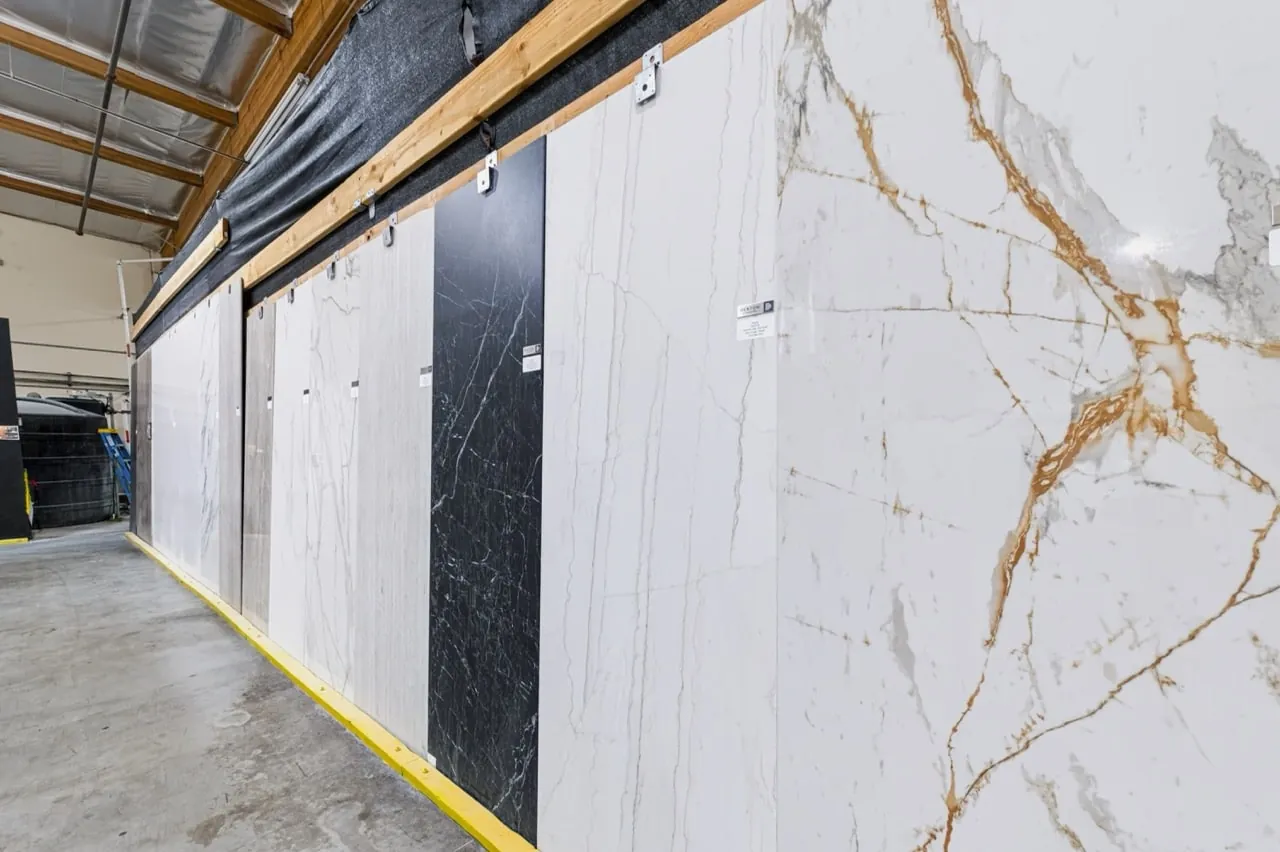Countertop material showroom
