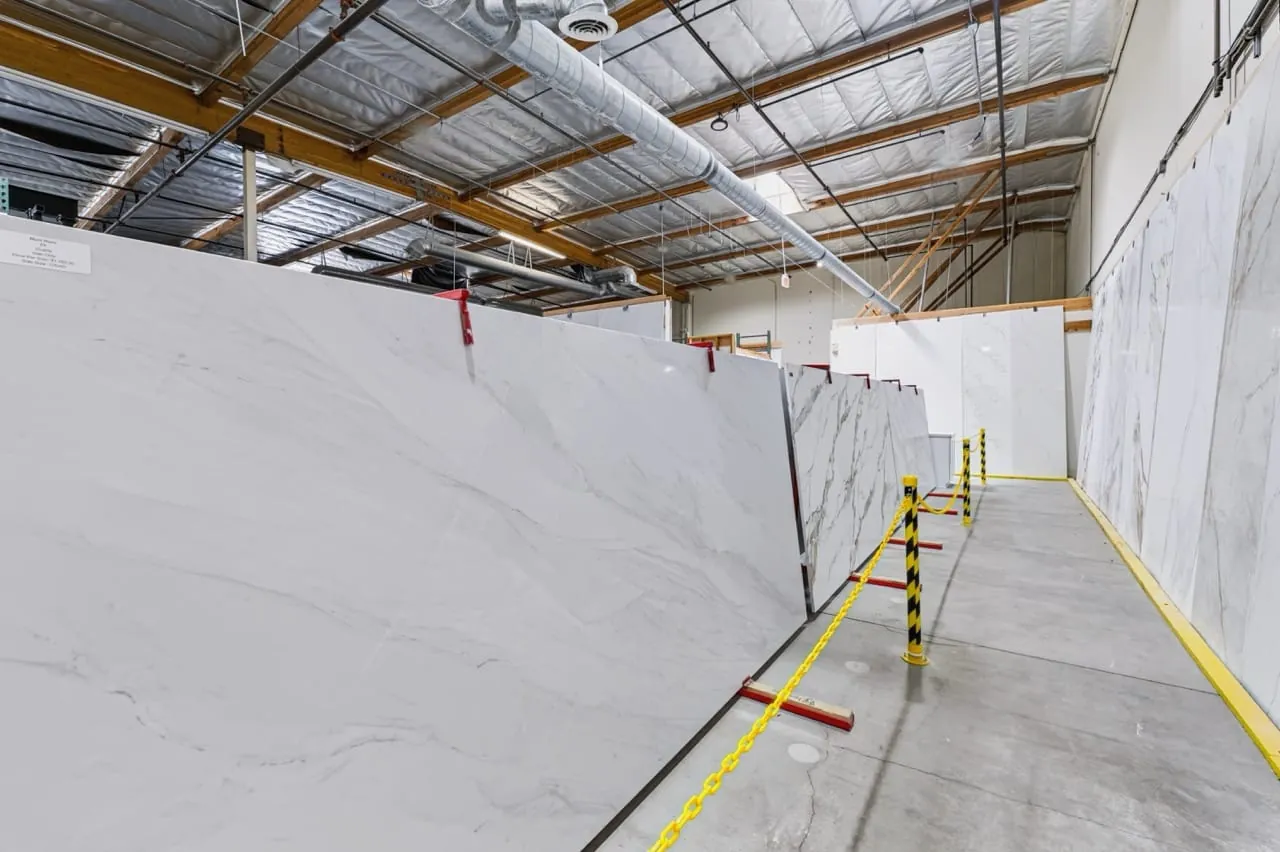 Pacific Stone material selection showroom