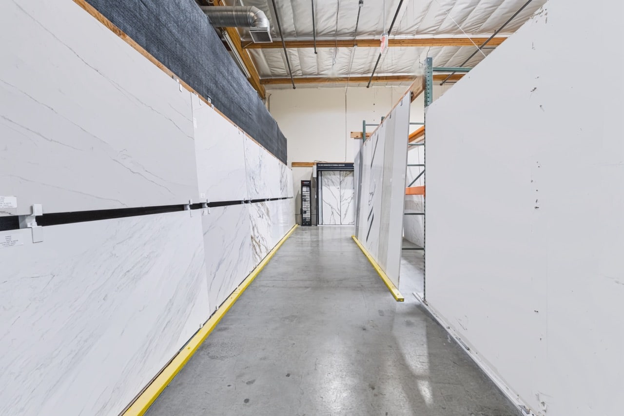 Countertop slab displays