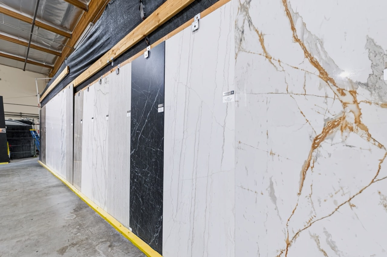Countertop material showroom