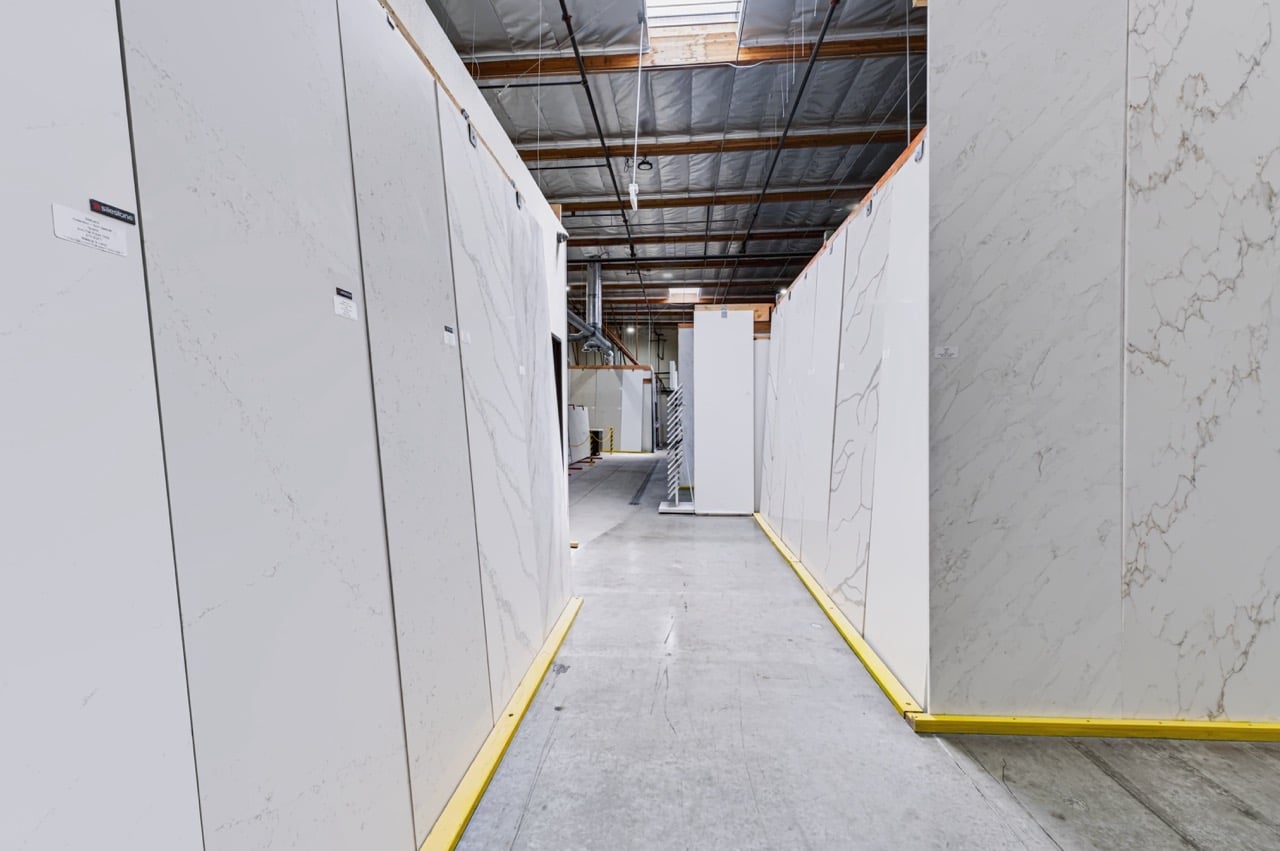 Pacific Stone showroom materials